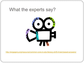 What the experts say?




http://engageny.org/resource/common-core-in-ela-literacy-shift-4-text-based-answers/
 
