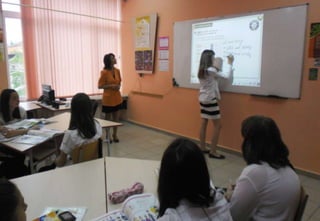 In the English language classroom