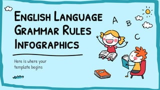 English Language
Grammar Rules
Infographics
Here is where your
template begins
 