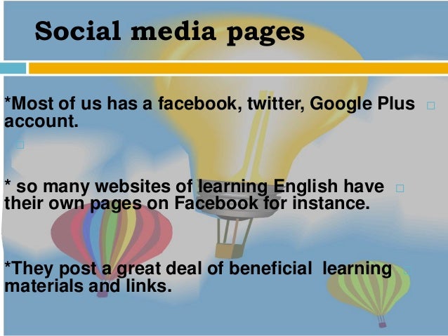 english websites