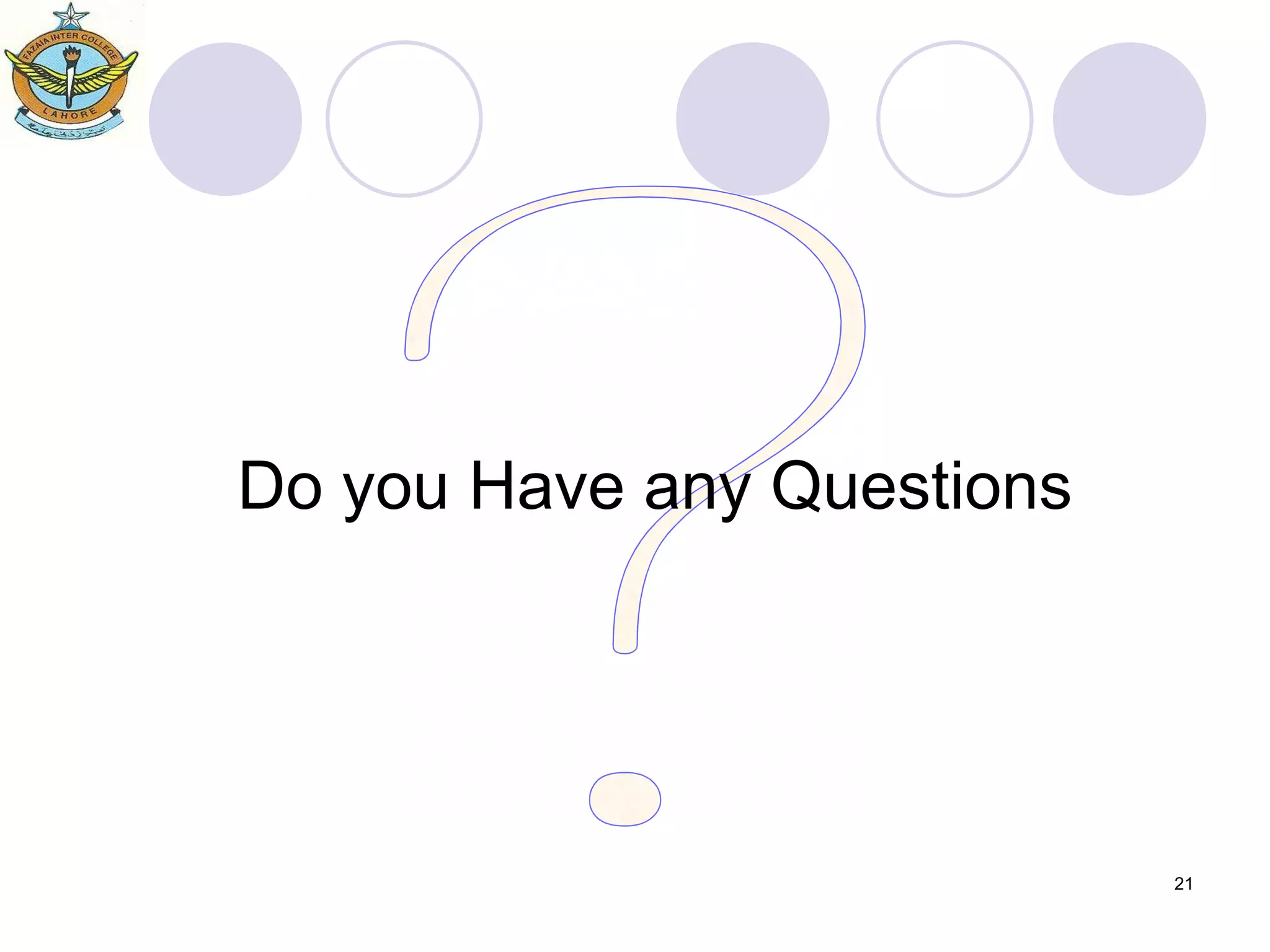 Do you Have any Questions ?