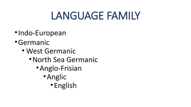 English Language Ppt PPT