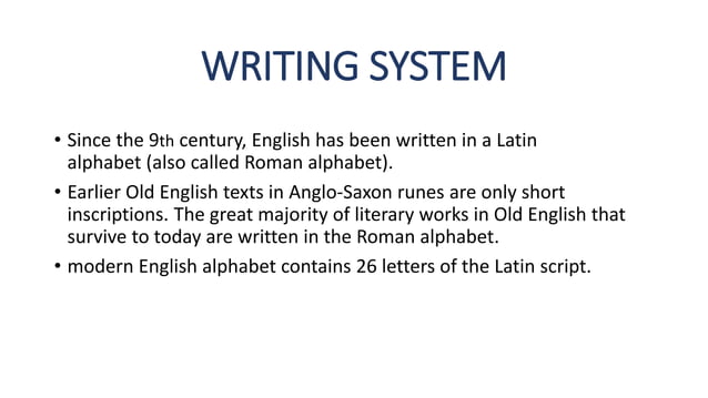 English Language Ppt PPT