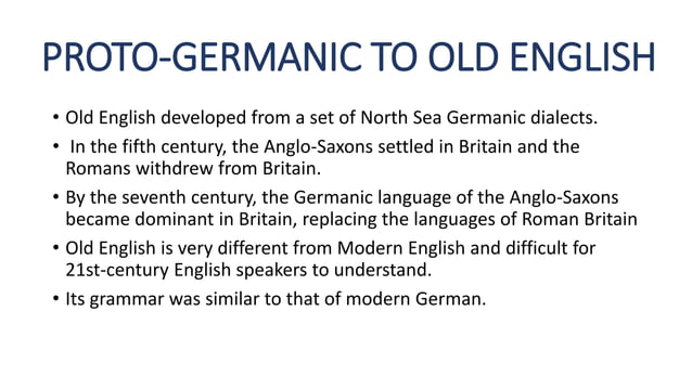 English Language Ppt PPT