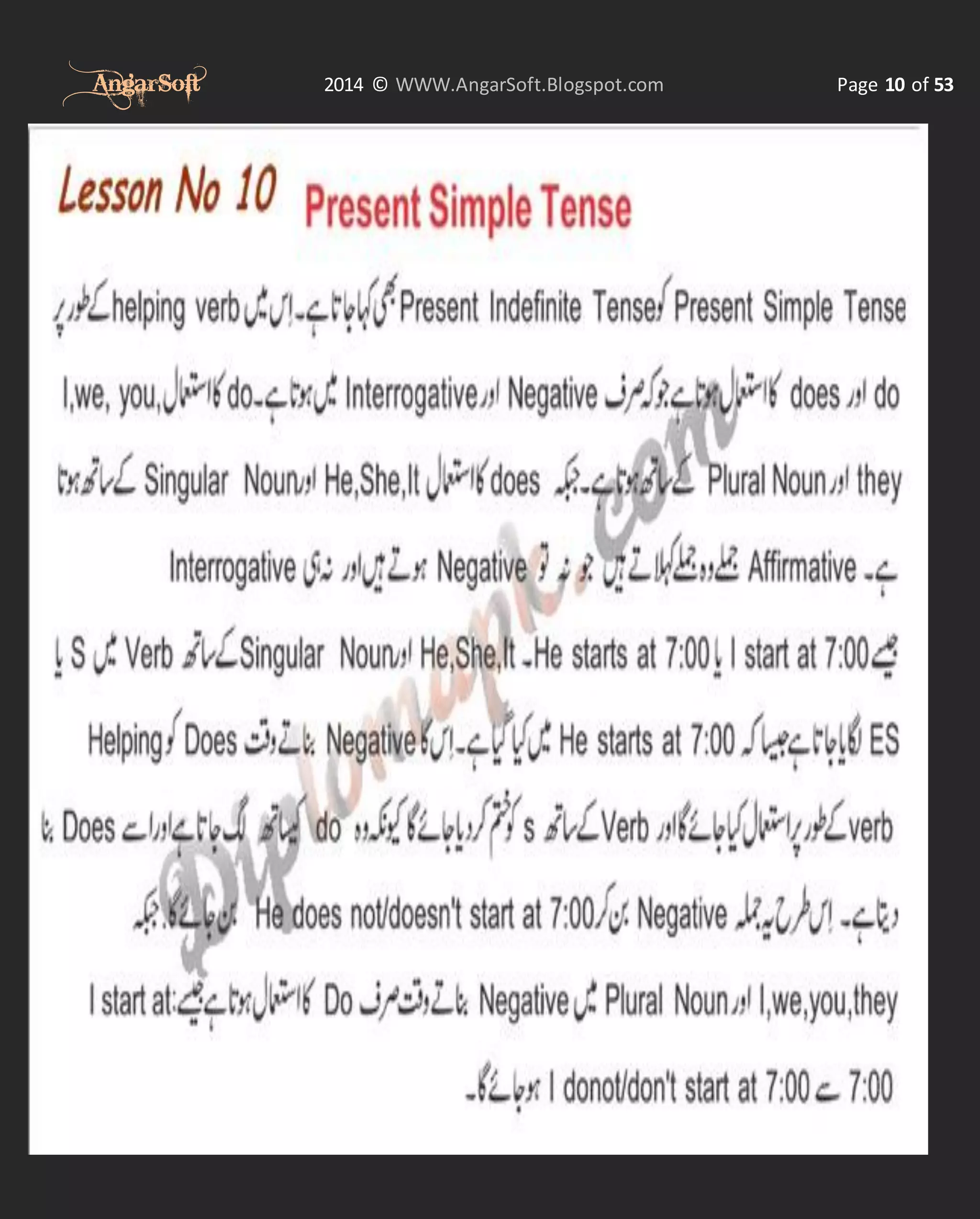 Complete english learning course in urdu from angarsoft pdf