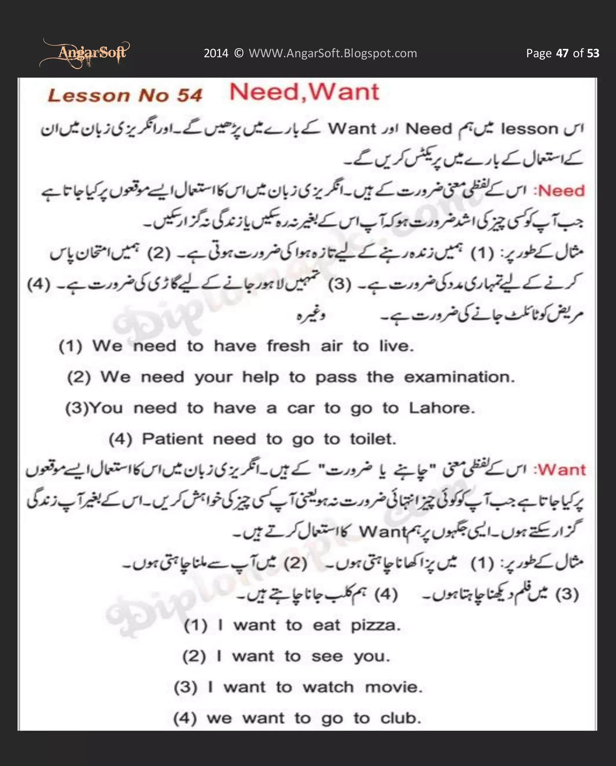 Complete english learning course in urdu from angarsoft pdf