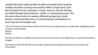 Exploring Narrative Techniques: In Medias Res, Parallel, Flashback, and ...