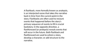 Flashback Plot Structure Example Exploring Narrative Techniques: In Medias Res, Parallel, Flashback, and ...