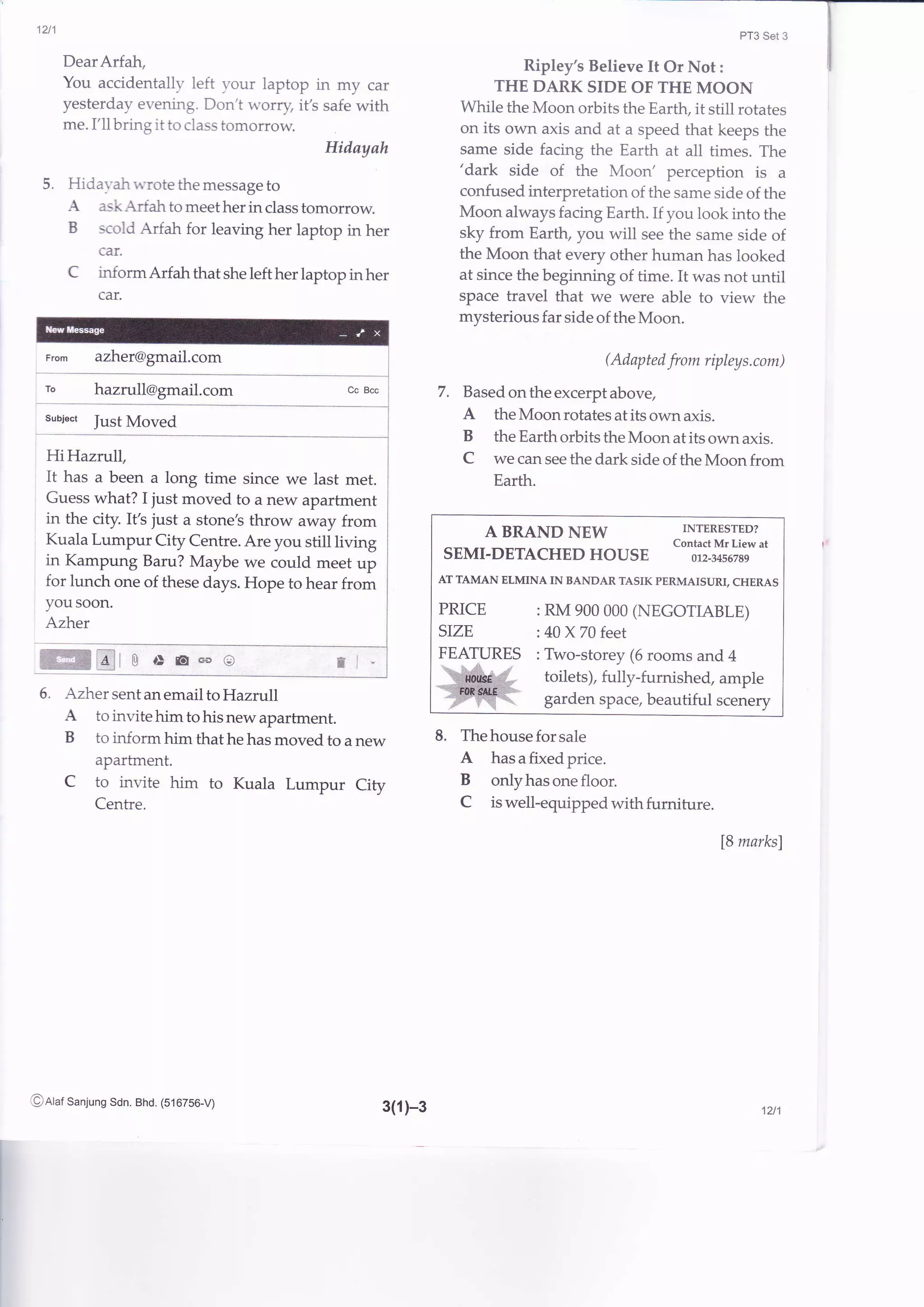 English lesson | PDF