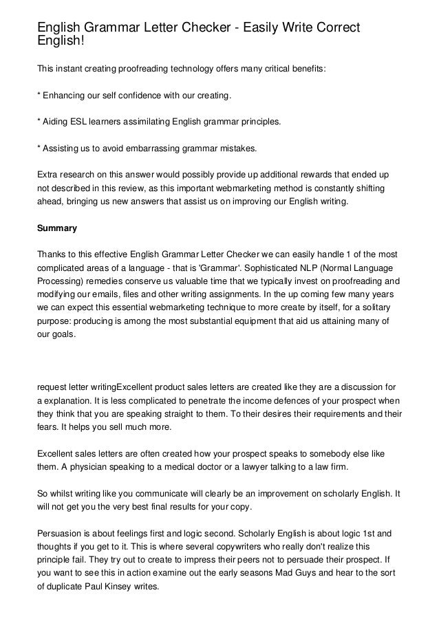 Dissertation grammar check