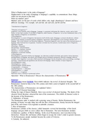 English literature part 3 | DOCX