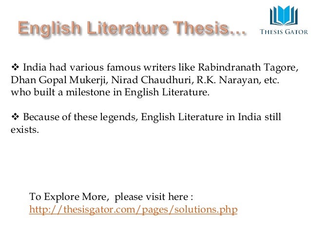 phd thesis topics in english literature in indian pdf