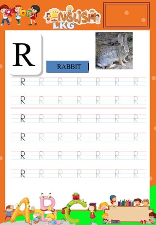 Worksheet Rkg Grade LKG - English - Worksheet (Printable) | PDF
