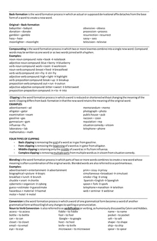 English (Module 1 and 2) | DOCX