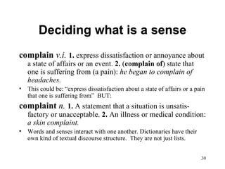 English Monolingual Lexicography | PPT