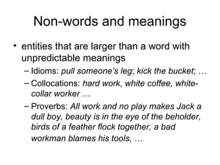 English morphology–lecture1 | PPT