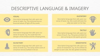 English Narrative Conventions Analysis Presentation in Multicolour ...