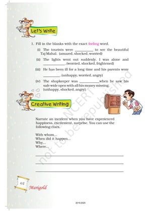 Message Writing Class 5 Question English NCERT Class 5 | PDF