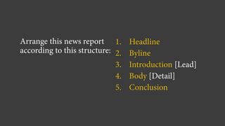 English Language - News Report | PDF