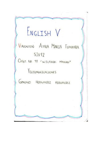 English notebook primer parcial