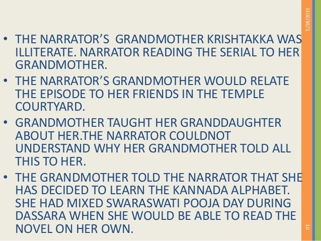 How I taught my Grandmother to read