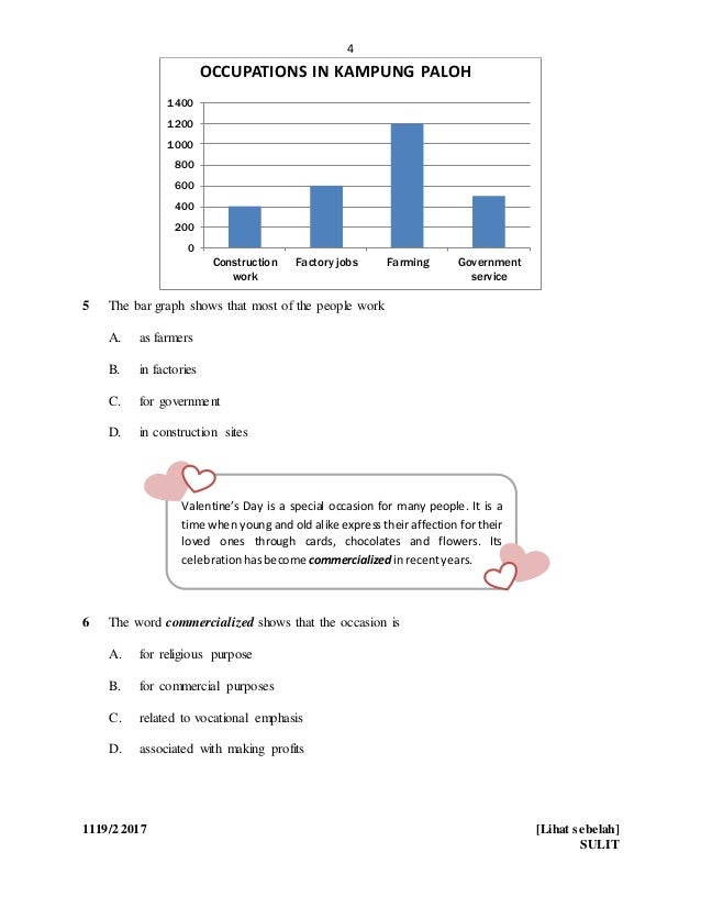 English paper 2 form 4