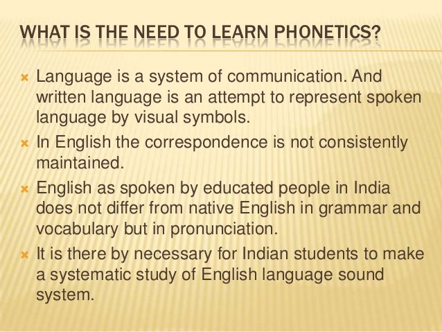 of branch 1. linguistics phonetics a as phonetics English