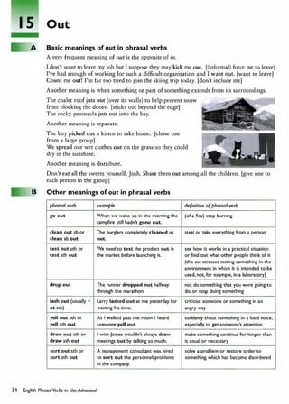 English phrasal verbs in use advanced | PDF