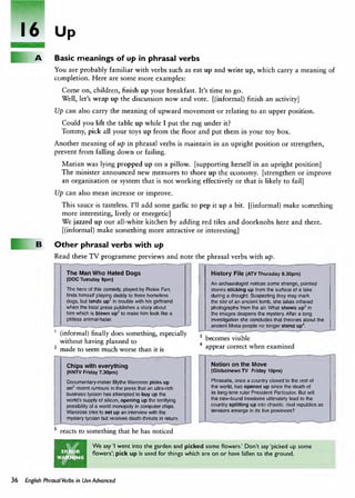English phrasal verbs in use advanced | PDF