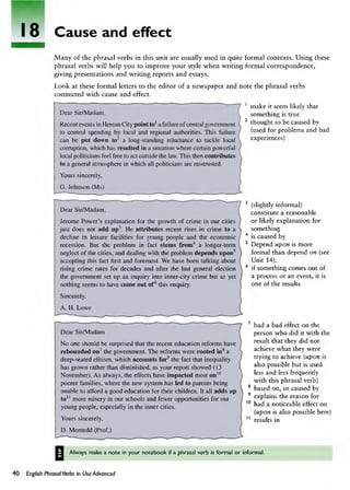 English phrasal verbs in use advanced | PDF