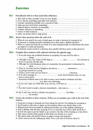 English phrasal verbs in use advanced | PDF