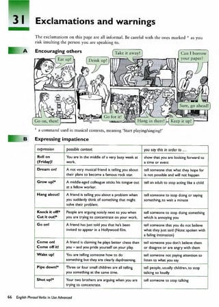English phrasal verbs in use advanced | PDF