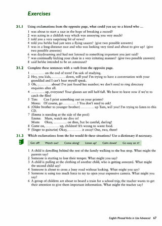 English phrasal verbs in use advanced | PDF