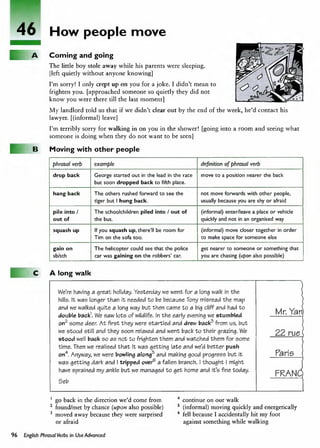 English phrasal verbs in use advanced | PDF