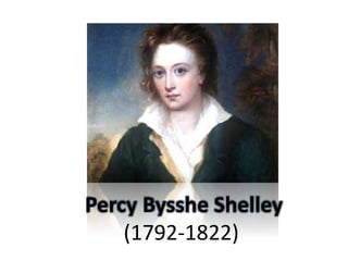 Percy Bysshe Shelley
(1792-1822)
 