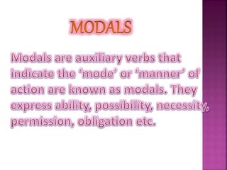 modals | PPTX