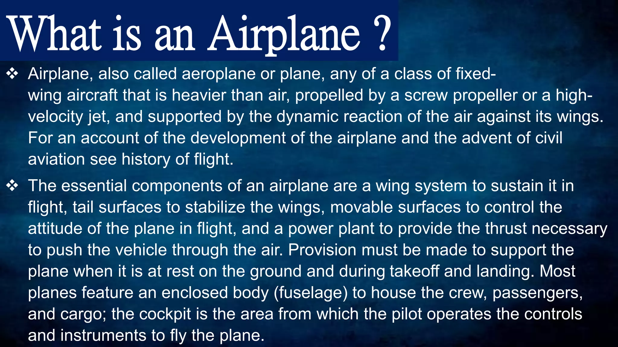 English PPT on Progression of Airplanes.pdf