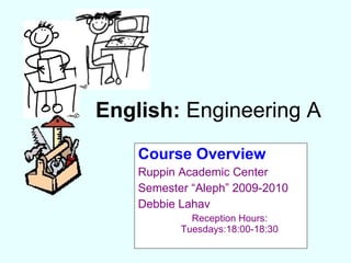 English:  Engineering A ,[object Object],[object Object],[object Object],[object Object],[object Object]