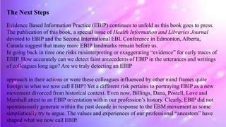 Evidence based information practice PPT