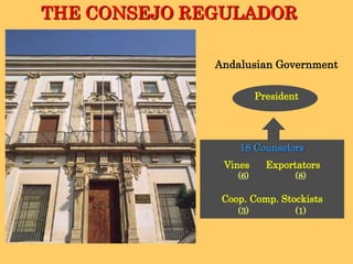 Marketed with at least 3 years of aging in the mixing system called Solera & Criadera. MANZANILLAAccordingto historian Ramos Santana, thefirstdocumentwhere Manzanilla  appears as  Sanlucarwinecorrespondsto a record of Cadiz Council datedMay 31, 1781.1964 establishesthe exclusive Denomination of Origin "Manzanilla-Sanlucar de Barrameda.“Theageingareafor Manzanilla wineisexclusivelySanlucar de Barrameda.