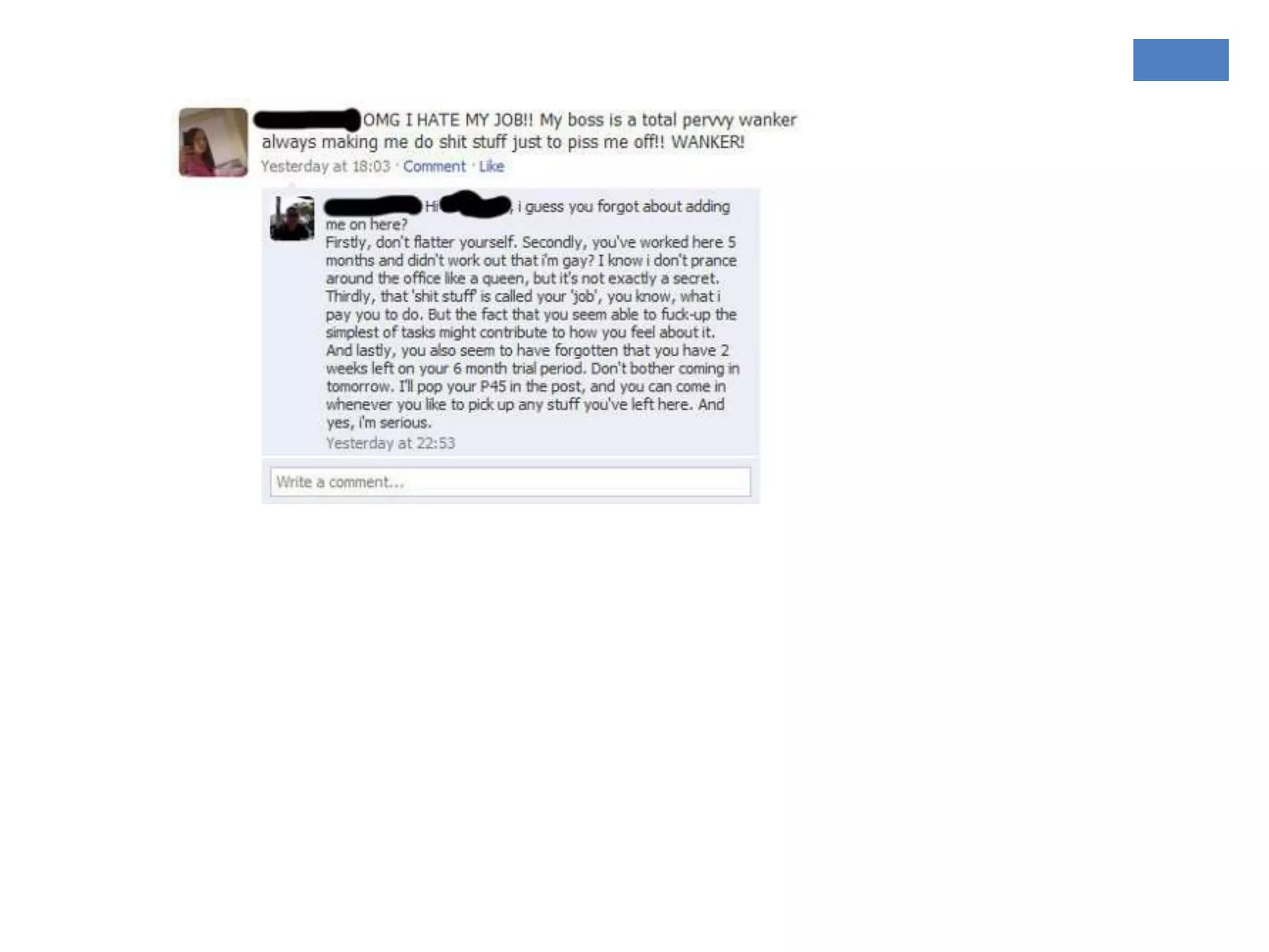 English presentation