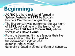 biography of ac/dc | PPTX