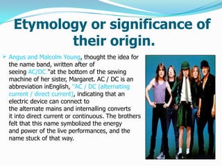 biography of ac/dc | PPTX