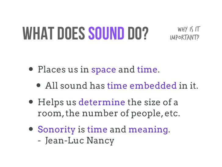 define sonority