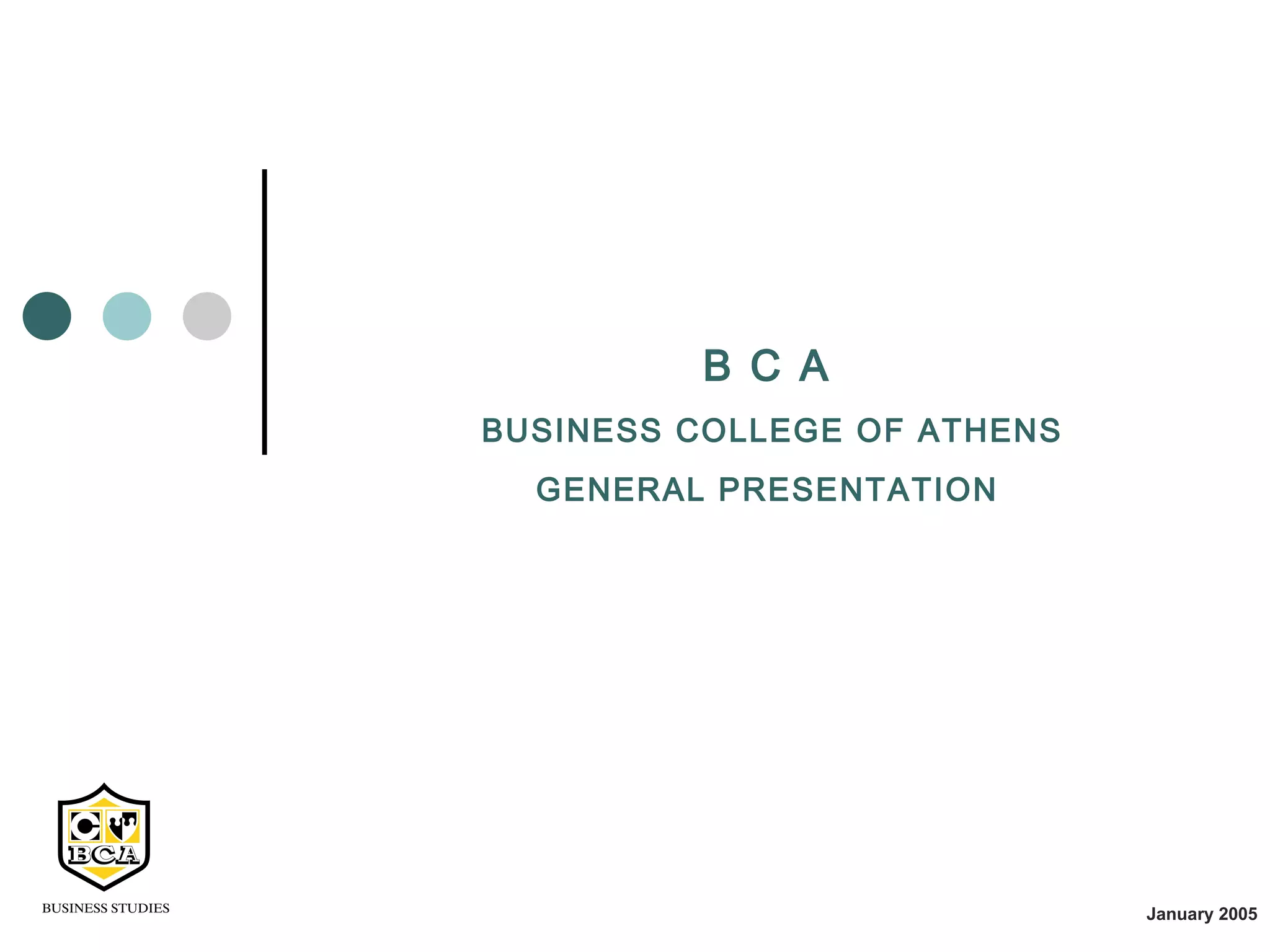 English presentation bca jun05 | PPT | Professional School ...
