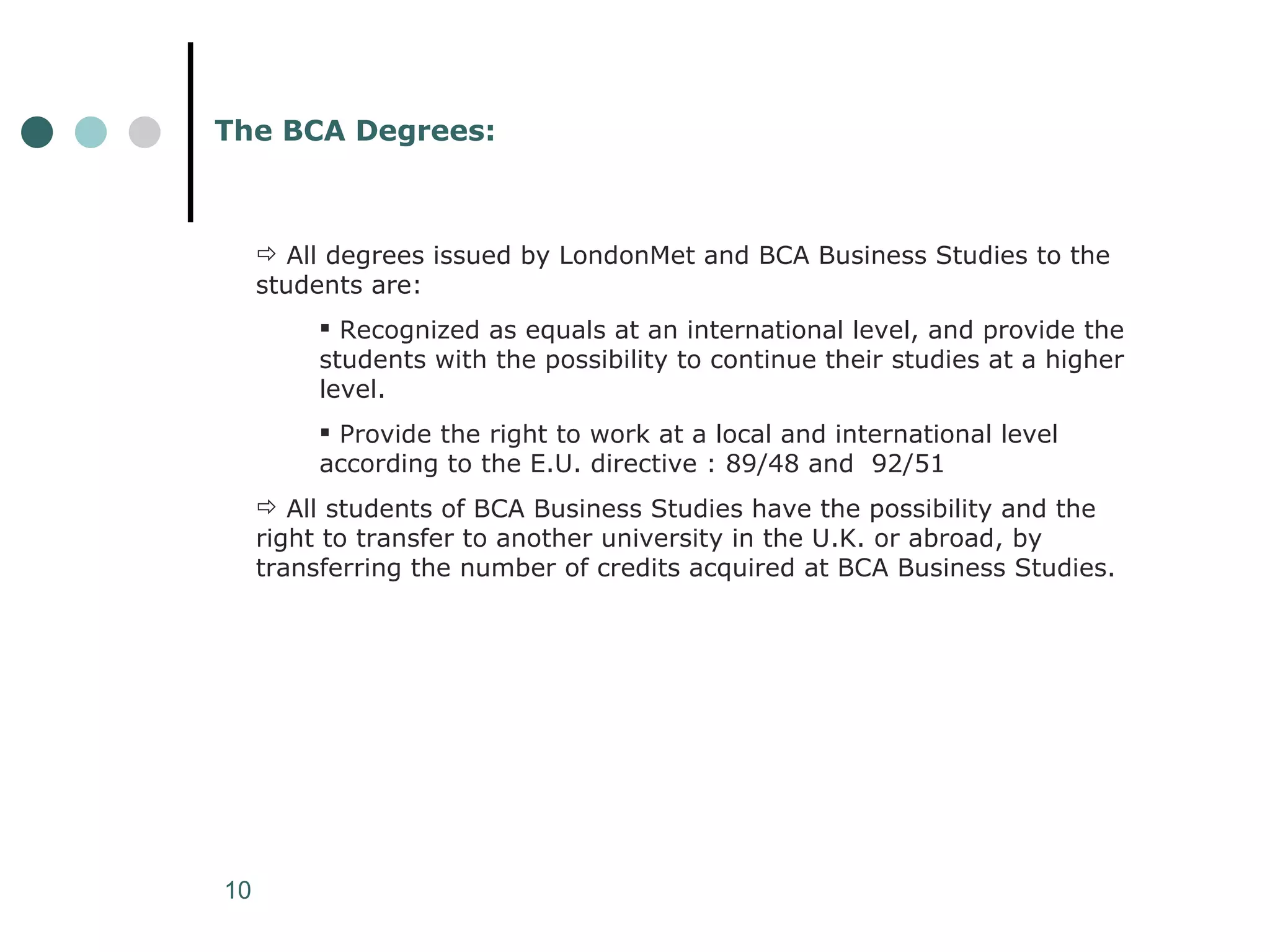 English presentation bca jun05 | PPT
