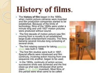 First Film Invented English presentation 1 (movies) | PPTX