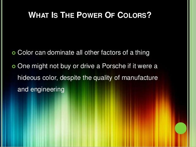 Colors And Their Meanings the power of colors and their meanings Colors And Their Meanings the power of colors and their meanings