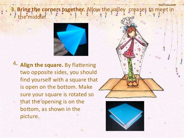 English Sma Procedure Text How To Make Origami Crane