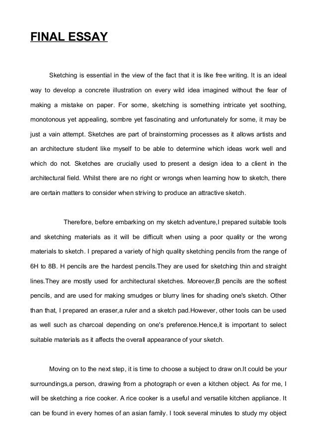 essay on myself in english